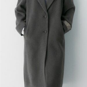 Aritzia The Only Coat wool cashmere- small